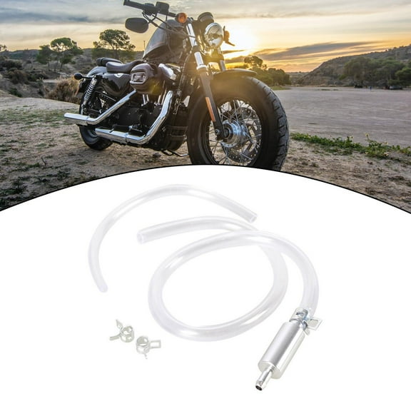 Motorcycle Car Brake Bleeder Clutch Bleed Bleeding Tool Way Valve &Tube Kit