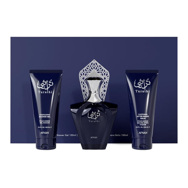 Set Afnan Turathi Blue 3Pzs