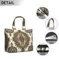 thumbnail image 3 of Artistic Paisley Travel Bag Abstract Boho Weekender Duffel with Vintage Floral Pattern, Ethnic Chic Ornament Design, 3 of 5