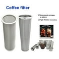 thumbnail image 1 of Hicess Cold Brew Coffee Filter Food Grade Stainless Steel Ultra Fine Mesh Wide Mouth Jar Tea infuser Iced Tea Coffee Maker Filter Kitchen Supplies, 1 of 8