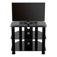 thumbnail image 4 of AVF Steel TV Stand with Cable Management for up to 32" TVs in Black, 4 of 7