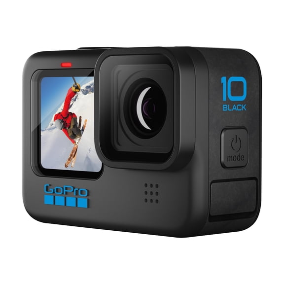 GoPro HERO10 Black - Action camera - 5.3K / 60 fps - 23.0 MP - Wireless LAN, Bluetooth - underwater up to 30ft