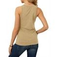 thumbnail image 5 of Sherrylily Womens Crew Neck Tank Tops Casual Loose Fit Sleeveless Shirt S-2XL, 5 of 5