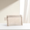 thumbnail image 4 of Ovzne Small Three-dimensional Transparent Mesh Storage Bag Multifunctional Portable Storage Suitable For Cosmetics Jewelry Stationery And Travel Supplies Lightweigh On Clearance, 4 of 6