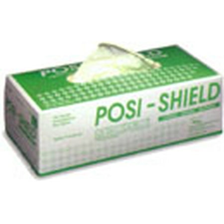 Latex Disposable Gloves Powder Free (100 gloves) Size Medium