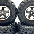 thumbnail image 3 of Neumáticos de llantas resistentes al desgaste Ounissouiy para coche RC 1/24 FCX24 Crawler Negro, 3 of 6