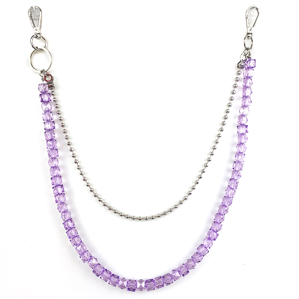 plastic wallet chain