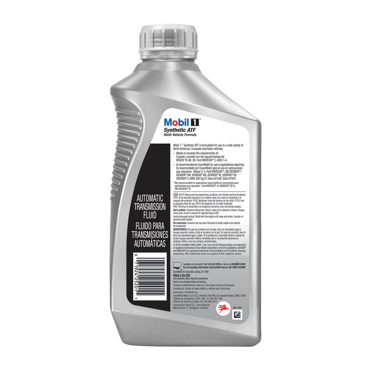 Mobil One Synthetic Motor Oil / Auto Transmission Fluid - auto