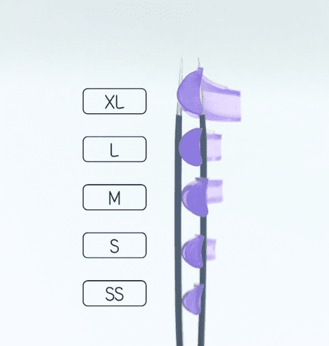 SNOW SNAIL RODS - [WATER DROP SHAPE C CURL] for Eyelash Perm/Lifting