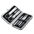 thumbnail image 1 of 8 Pcs Stainless Steel Nail Scissors Set (Black), 1 of 4