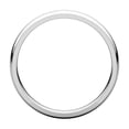 thumbnail image 2 of 14k White Gold 3mm Polished Light Comfort Fit Band Ring - 2.5 Grams - Size 5, 2 of 2