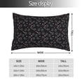 thumbnail image 2 of Salouo Cool Skull Love Pattern Pillow Cases,1PC Pillow Covers with Envelope Closure Decorative Pillow Case for Bed Couch,Pillows Not Included-16"x24", 2 of 6