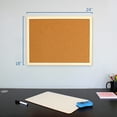 thumbnail image 5 of Crestline Products Wood Framed Cork Board, 18 Inch x 24 Inch, 5 of 6