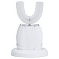 thumbnail image 1 of Cepillo de dientes eléctrico en forma de U, 360°, sónico, impermeable, blanco, 1 of 6