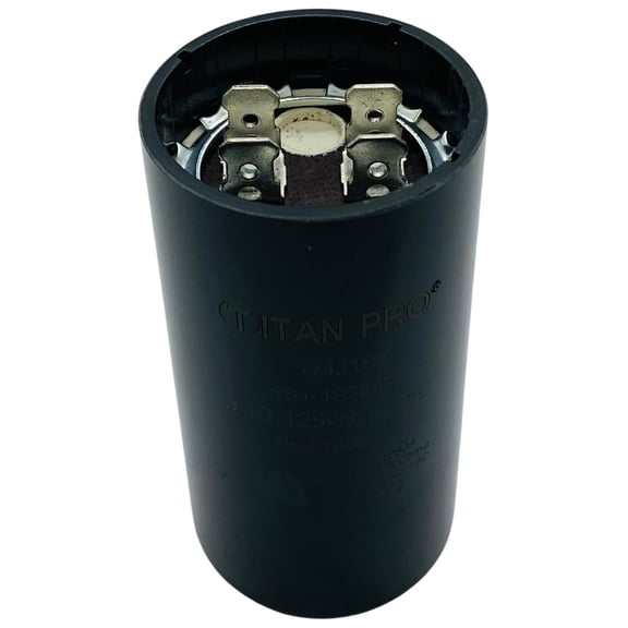 TMJ161, Packard Start Capacitor, Round, 161-193 Mfd., 110-125 Volt