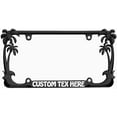 thumbnail image 4 of I'd Rather Be at The Beach Style Palm Tree Heavy Duty Metal License Plate Frame Auto License Plate Frame/Car Accessories, 4 of 6