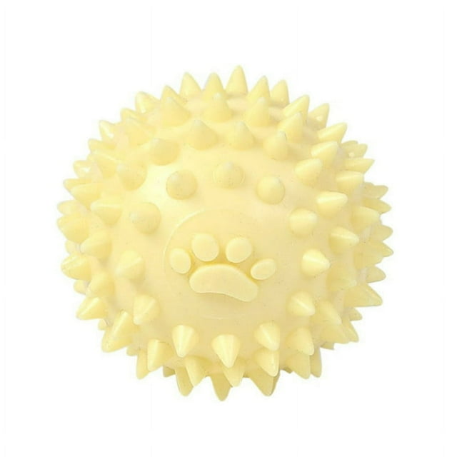 Pet Environmentally Molar Cleaning Tooth Footprint Small Ball Toy