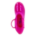 thumbnail image 6 of Western Chief Toddler and Little Kids Lighted Solid Rain Boots Hot Pink Waterproof PVC with Removable Insole and Pull On Handles, 7/8, 6 of 7