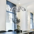 thumbnail image 5 of VONN Capella 30" Adjustable ETL Certified Integrated LED Chandelier in Silver, 5 of 5