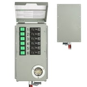 Nature's Generator Elite 6 Circuit 120V 30 Amp Manual Power Transfer Switch Kit