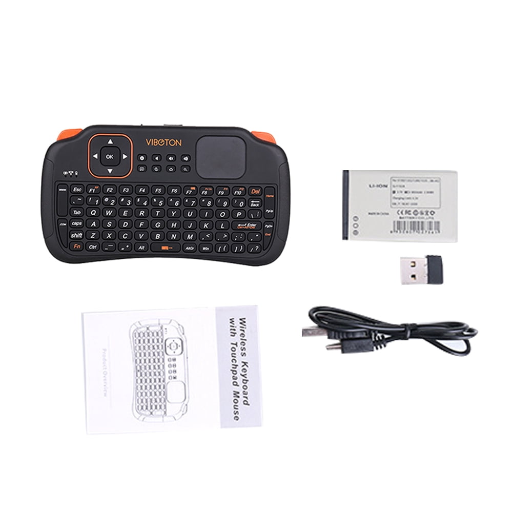 Wireless Keyboard & Mouse for Philips Ultra-Slim Smart LED 50PFL4208T/12 BK HS 
