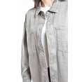 thumbnail image 4 of Chamarra oversized de mezclilla /Juvenil, 6829 (Gris) gris M, 4 of 5