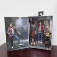 thumbnail image 1 of Figura de acción Original de NECA Regreso al futuro Doc Brown Marty 1985 McFly Griff Tannen Doc Brown Hazvirus juguetes de modelos templados Parte II zhangmengya LED, 1 of 2