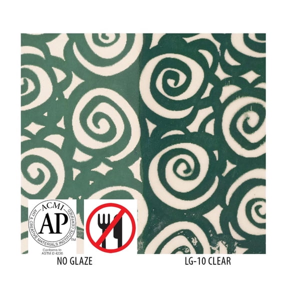 AMACO Ceramic Printing Ink Hunter Green Matte