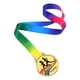 thumbnail image 1 of Medallas de maratón al aire libre Medalla de premio deportivo con cordón para competiciones Eventos deportivos atléticos para ganadores y participantes, 1 of 5