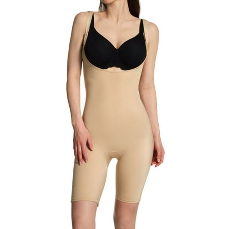 

Women s InstantFigure WBSS016 Torsette Underbust Bodyshort w/Adjustable Straps (Nude S)