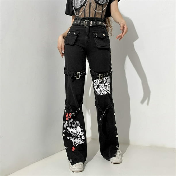 Set of Pants and Blouse for Women Y2k Punk Birthday Outfits Summer Elegant  Pu Leather Sexy Set Plus Size Wholesale Dropshipping