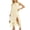 Light Yellow, variant on LMLYSoH Womens Summer 2 Piece Outfits Sleeveless Mock Neck Lace Patchwork Vest Tops and Irregular Hem Long Skirt Set