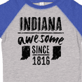 thumbnail image 4 of Inktastic Indiana Awesome Since 1816 Boys or Girls Toddler T-Shirt, 4 of 5