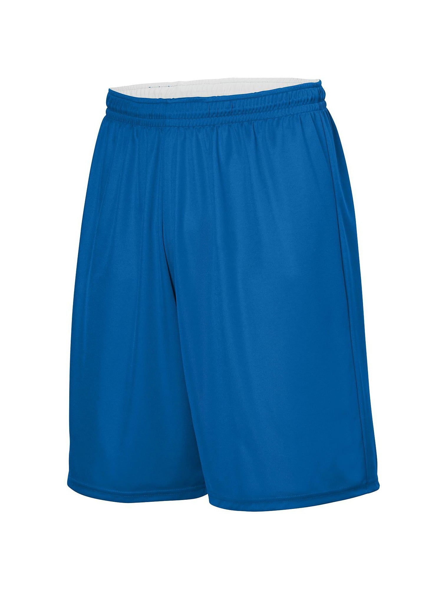 Augusta Sportswear M Boys Reversible Wicking Shorts Royal/White 1407 ...