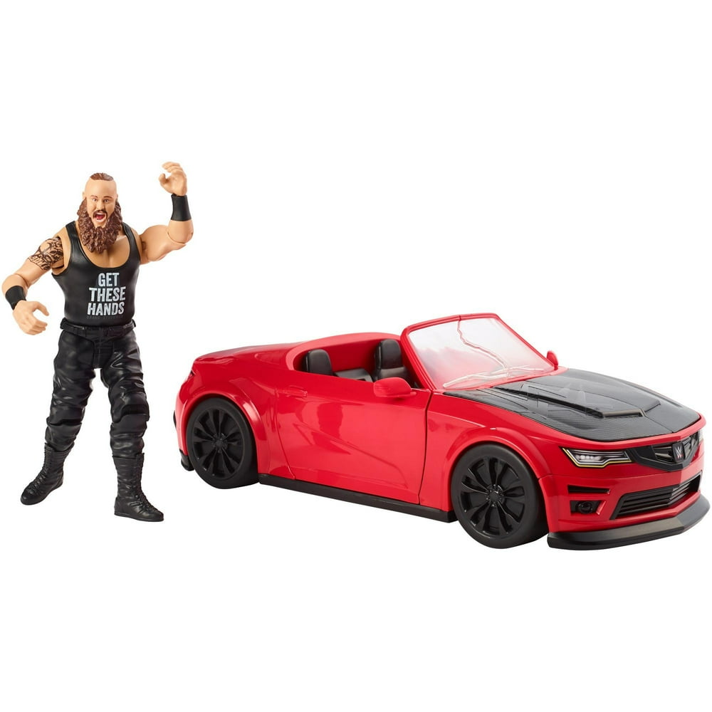 WWE Wrekkin' Slam Mobile with Braun Strowman 6Inch Action Figure