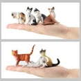 thumbnail image 4 of ZOUBAOQ 12 Mini Dog Figurines Toy Set, Realistic Detailed Plastic Puppy Figures Playset, Tiny Dogs Cake To Hand Painted Ornament,, 4 of 9