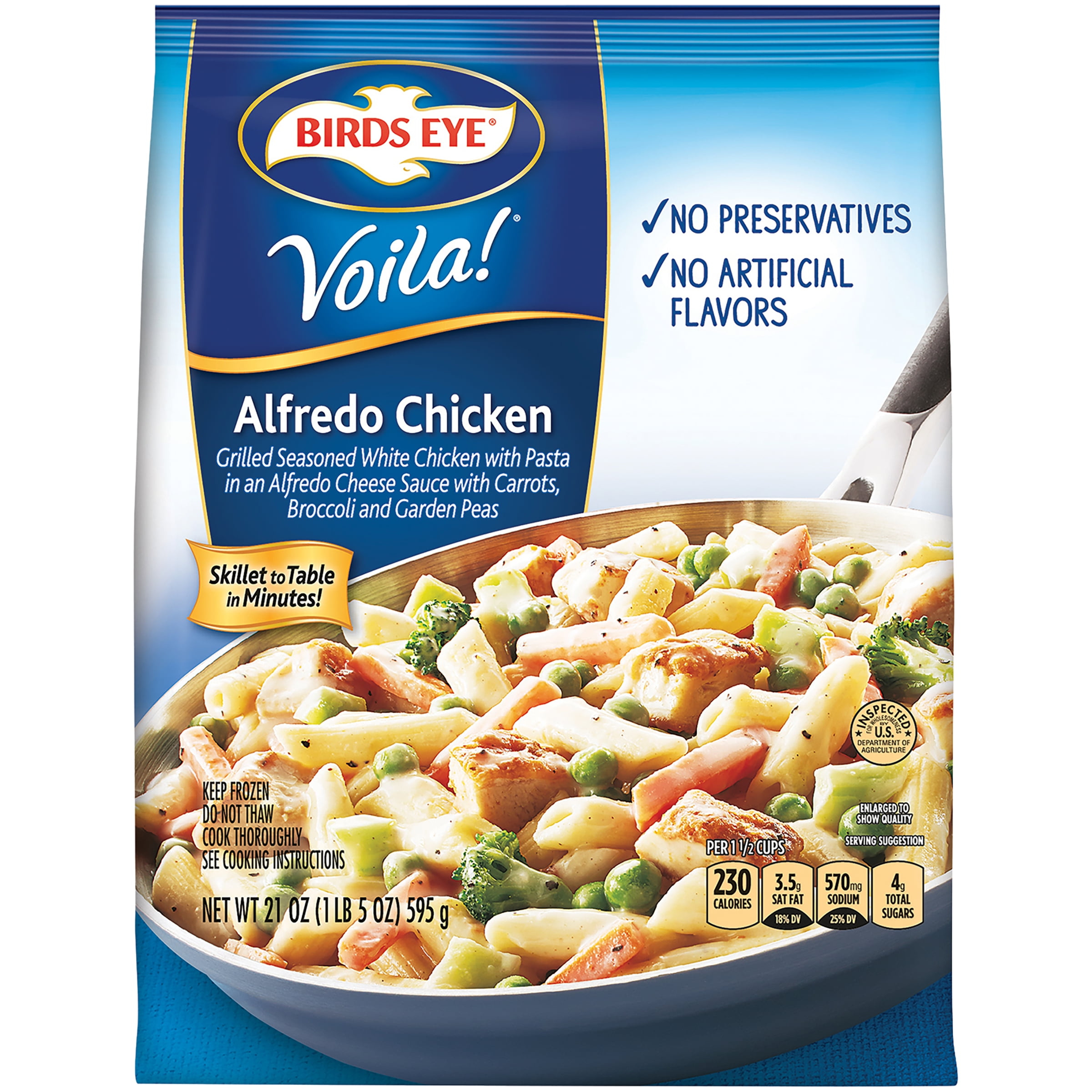 Birds Eye Voila! Alfredo Chicken 21 oz. Bag 21.0 OZ
