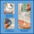 thumbnail image 5 of Smart Travel Silicone 3 oz Container Set, 4 Pack, Leak-Proof, TSA Approved with Clear Case, 5 of 8