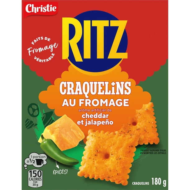 CHRISTIE RITZ CHEESE NIBS CHEDDAR JALAPENO - Walmart.ca