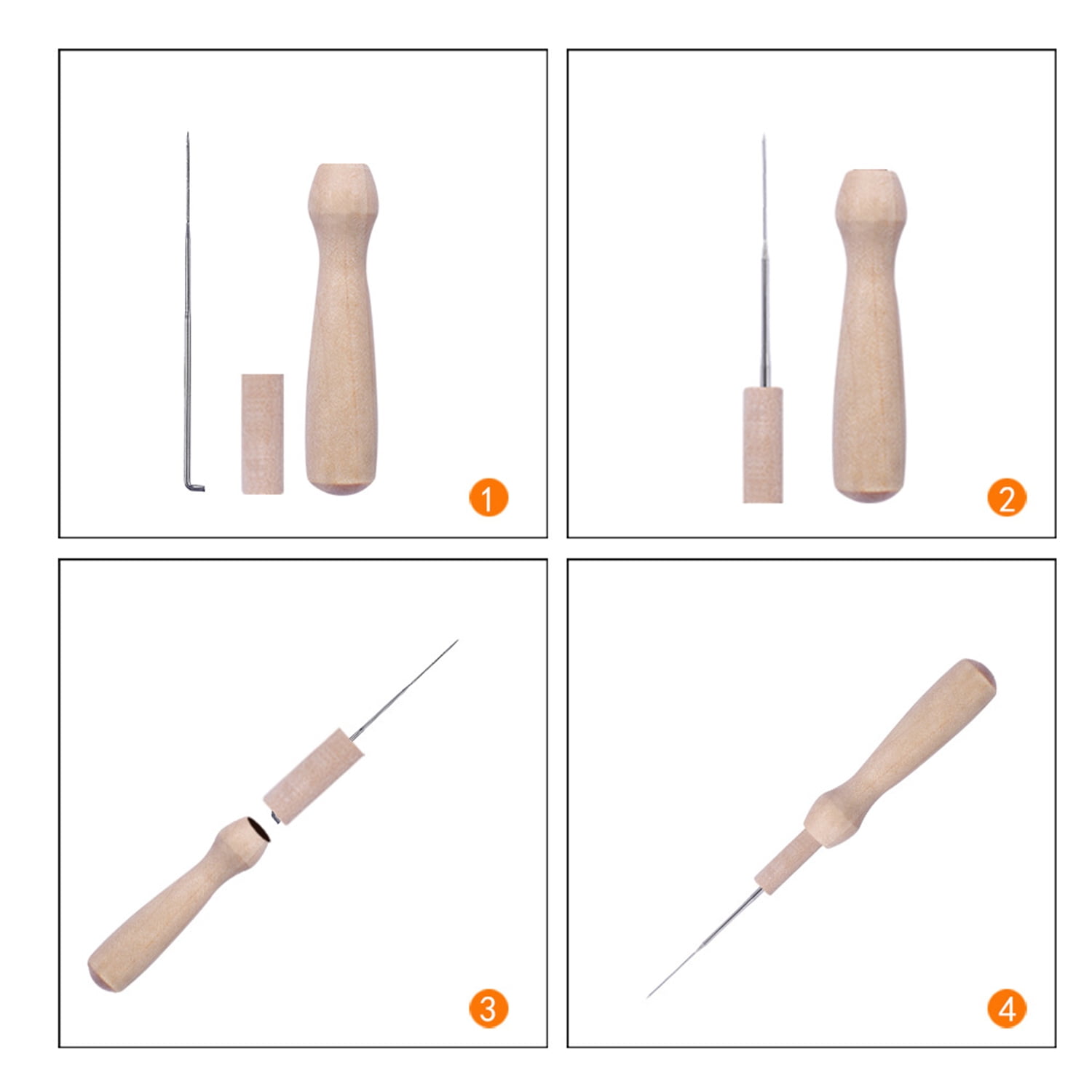 25 Colors (b) Kit De Feutrage De Laine Pour Démarreur Fournitures D