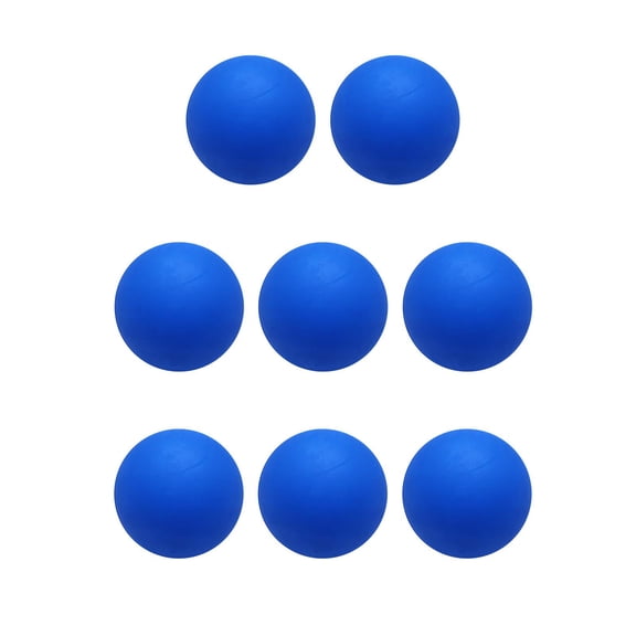 Fzaqwen 8 Pieces Bounce Reaction Balls Compact Mini Funny Training Equipment Rubber Wall Blue