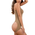 thumbnail image 3 of SHCKE One PiecShapewear Bodysuit Butt Lifter Body Shaper for Women Under Dress Tummy Control Body Shapewear Thong Jumpsuit Tops Seamless Compression Shapewear, 3 of 8