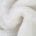 thumbnail image 2 of Women Wedding Cloak Shawl:Wedding Cape,Faux Fur Coat Hooded Cloak,White Faux Fur Jacket Bridal Coats Wraps, 2 of 7