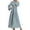 Light Blue, variant on Hauaitttt Women's Long Sleeve Dress Vintage Pullover Abaya Prayer Clothes Sackcloth Robe Bridal Dresses for Women Clothes for Women Skirt Hijab for Women Lightweight Hijab Clothes for Women Robes for