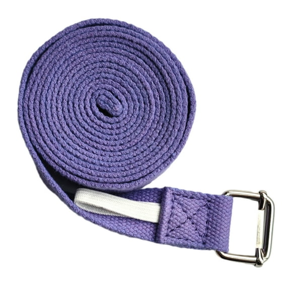 tredstone Wide Application Yoga Stretching Strap For Various Yoga Poses And Exercises Soft And Comfortable pale purple 1Set
