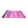 thumbnail image 2 of Ahgly Company Indoor Rectangle Abstract Pink Modern Area Rugs, 2' x 3', 2 of 4