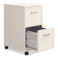 thumbnail image 4 of Alera 26414 Two-Drawer Mobile Vertical File 2 Letter-Size File Drawers 14.25 x 18 x 26.7 - Pearl White, 4 of 6
