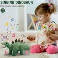 thumbnail image 2 of O'force Dinosaur Plush, Remote Control Walking Dinosaur Toys for 3, 4, 5,6+ Years Old Boys, Repeat What You Say, Roar, Walk and Sing, 20PCS Stegosaurus Dinosaur Educational Toys for Kids, Toddlers and, 2 of 6