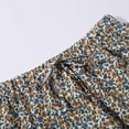 thumbnail image 6 of Skirts for Women Floral Print Maxi Skirts Summer Flowy Long Skirts High Waist (Orange L), 6 of 8