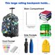 thumbnail image 3 of Mochila Rolling J World New York Sunrise Kids de 18 litros con ruedas, 3 of 7